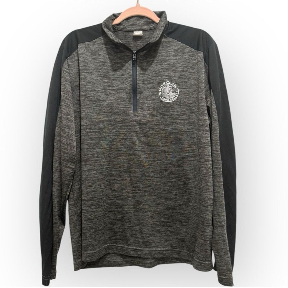 White Claw Hard Seltzer Sport-Tek 1/4 Zip Pullover – Size Large
